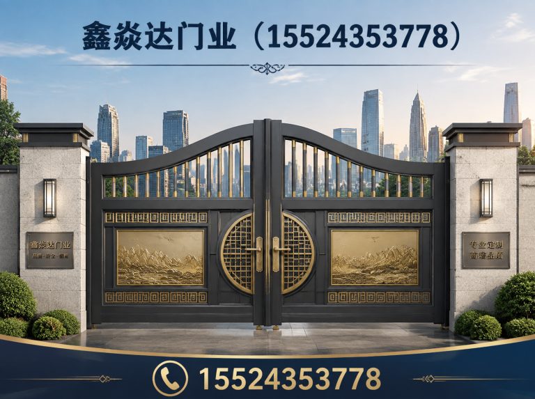 皇姑区伸缩门展示图